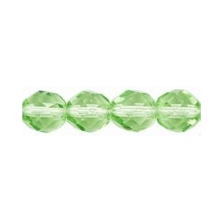 Mezzo Cristallo 8 mm Peridot - 20 Pz