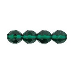 Mezzo Cristallo 8 mm Dark Emerald - 20 Pz