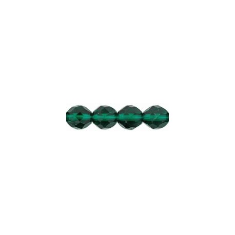 Mezzo Cristallo 8 mm Dark Emerald - 20 Pz