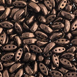 Cali Beads 3 x 8 mm Bronze - 20 Pz