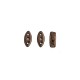 Cali Beads 3 x 8 mm Bronze - 20 Pz