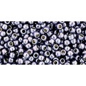 Rocailles Toho 11/0 Permanent Finish Galvanized Gunmetal Gray