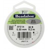 Wire Beadalon 0,30 mm Bright - Bobina 9,2 m
