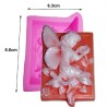 Stampo Silicone Fata con Fiore 8,8 x 6,3 x 2,6 cm - 1 pz