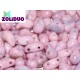 Zoliduo® 5 x 8 mm Opaque Rose Luster Versione Destra - 20 Pz