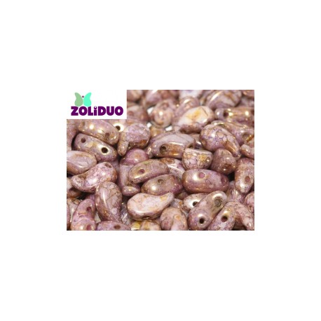 Zoliduo® 5 x 8 mm Lila-Rose/Gold Luster Versione Destra - 20 Pz