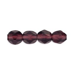 Mezzo Cristallo 6 mm Dark Amethyst - 25 Pz
