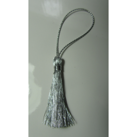 Nappina 40 mm Argento Metallico - 1 pz