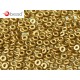 Perline O Bead 4 mm Aztec Gold - 5 g