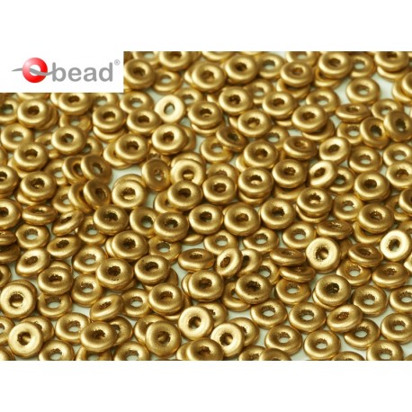 Perline O Bead 4 mm Aztec Gold - 5 g