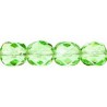 Mezzo Cristallo 6 mm Light Peridot- 25 Pz