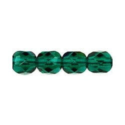 Mezzo Cristallo 6 mm Dark Emerald - 25 Pz