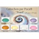 Cabochon par Puca® 25 mm Gold Pearl - 1 pz