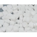 Perline Silky 6x6 mm Chalk White - 30 pz