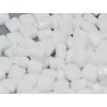 Perline Silky 6x6 mm Chalk White - 30 pz
