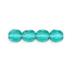 Mezzo Cristallo 6 mm Teal - 25 Pz