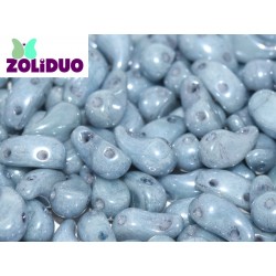 Zoliduo® 5 x 8 mm Opaque Baby Blue Luster Versione Sinistra - 20 Pz