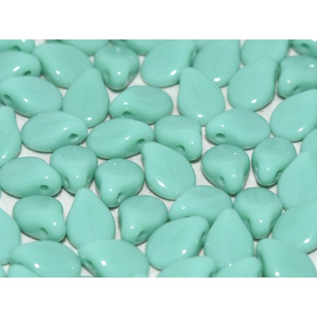 Perline Pip 5x7 mm Opaque Jade - 30 pz