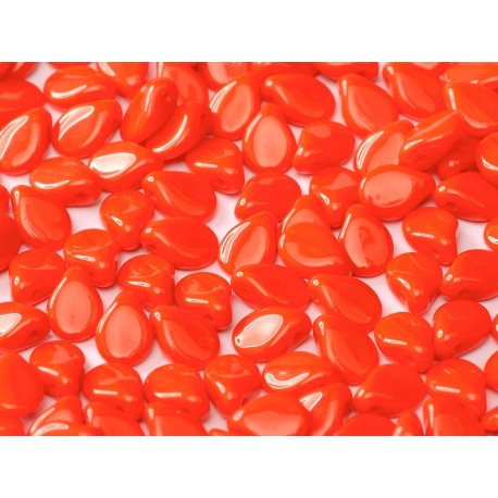 Perline Pip 5x7 mm Opaque Red - 30 pz