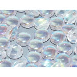 DiscDuo® Beads 6 x 4 mm Crystal AB - 25 pz