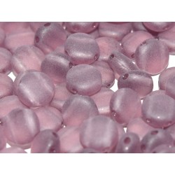 DiscDuo® Beads 6 x 4 mm Amethyst Matted - 25 pz