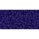 Rocailles Toho 11/0 Transparent Cobalt