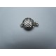 Chiusura a Cassetta Ottone 10x15x5 mm, Color Platino - 1 pz