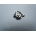 Chiusura a Cassetta Ottone 10x15x5 mm, Color Platino - 1 pz