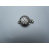 Chiusura a Cassetta Ottone 10x15x5 mm, Color Platino - 1 pz