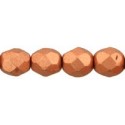 Mezzo Cristallo 6 mm Matte Metallic Copper - 25 Pz