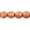 Mezzo Cristallo 6 mm Matte Metallic Copper - 25 Pz