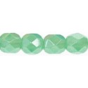 Mezzo Cristallo 6 mm Luster Milky Aquamarine 25 Pz