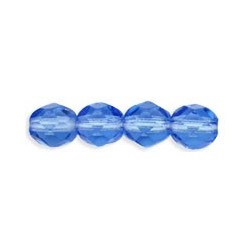 Mezzo Cristallo 4 mm Sapphire - 50 Pz