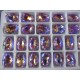 Cabochon Goccia Vetro 13x18 mm Violet AB - 1 pz