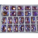 Cabochon Goccia Vetro 13x18 mm Violet AB - 1 pz