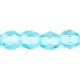 Mezzo Cristallo 4 mm Aquamarine - 50 Pz