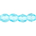 Mezzo Cristallo 4 mm Aquamarine - 50 Pz