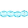 Mezzo Cristallo 4 mm Aquamarine - 50 Pz