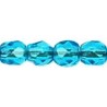 Mezzo Cristallo 4 mm Dark Aqua - 50 Pz
