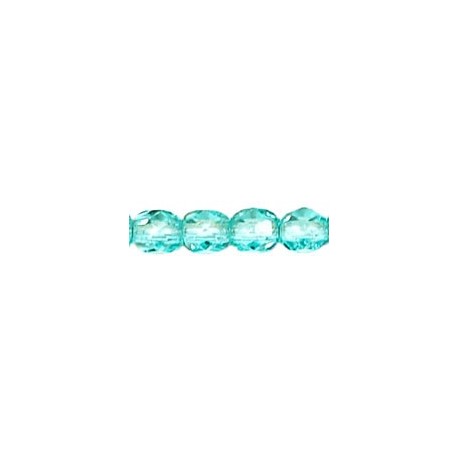 Mezzo Cristallo 4 mm Light Teal - 50 Pz