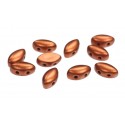 IrisDuo® 7 x 4 mm Copper - 25 Pz