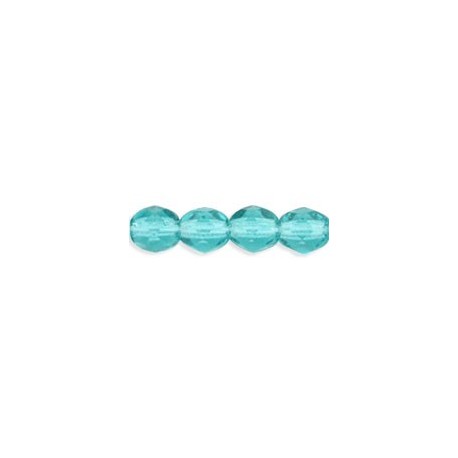 Mezzo Cristallo 4 mm Teal - 50 Pz