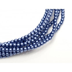 Perle Cerate in Vetro 3 mm Persian Blue - 50 Pz