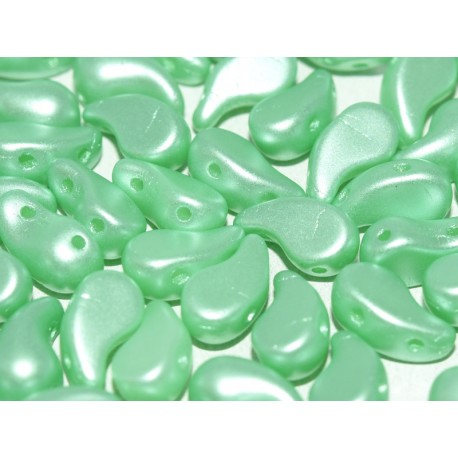 Zoliduo® 5 x 8 mm Opaque Green Luster Versione Destra - 20 Pz