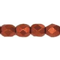 Mezzo Cristallo 4 mm Matte Metallic Dark Copper - 50 Pz
