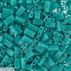 Half Tila Miyuki 5x2,5 mm Opaque Turquoise Green - 5 g