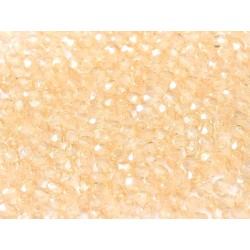 Mezzo Cristallo 4 mm Crystal Champagne Luster - 50 Pz