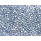 Mezzo Cristallo 4 mm Crystal Baby Blue Luster - 50 Pz