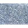 Mezzo Cristallo 4 mm Crystal Baby Blue Luster - 50 Pz