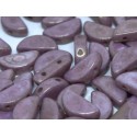 Semi Circle Beads 5x10 mm Opaque Vega Luster - 10 Pz